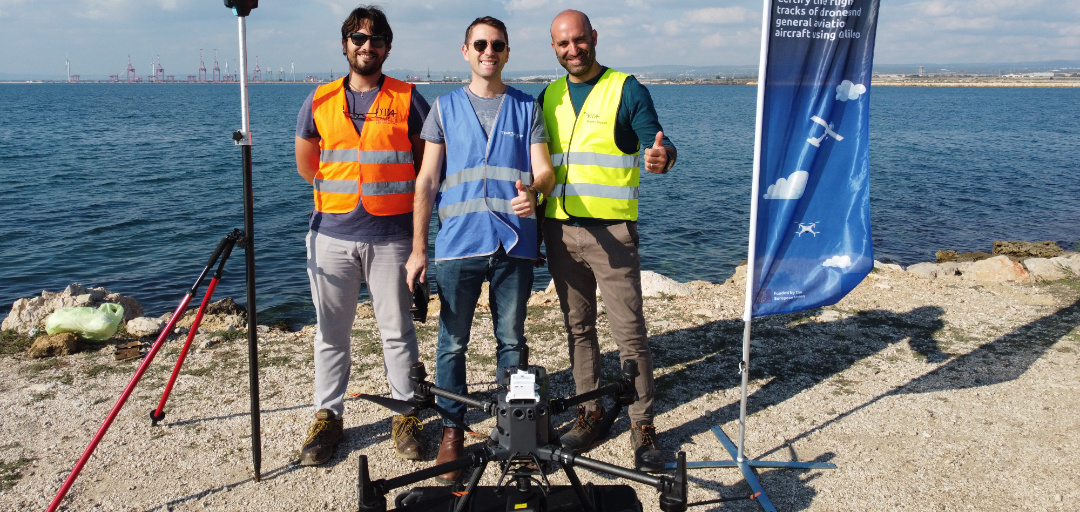 Group photo taken during the monitoring scenario